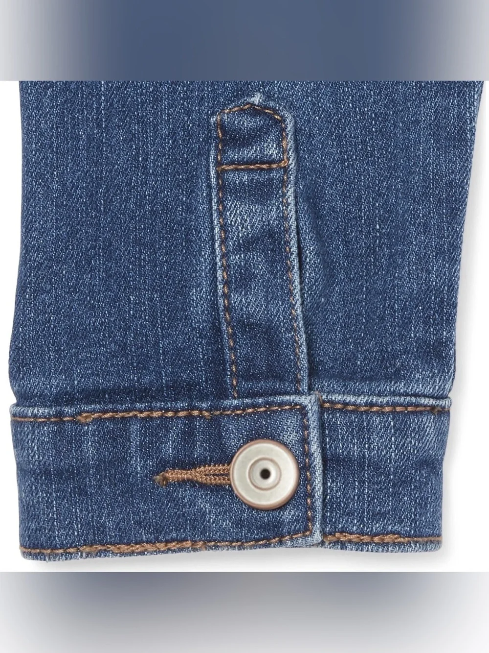 The Children's Place Denim Jacket Blue XL NWT